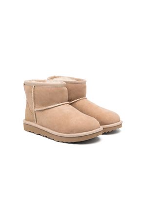 beige leather boots UGG KIDS | 1017715KSAN